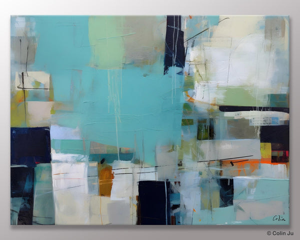 Modern Wall Art Ideas for Living Room, Extra Large Canvas Paintings, Original Abstract Painting, Impasto Art, Contemporary Acrylic Paintings-HomePaintingDecor