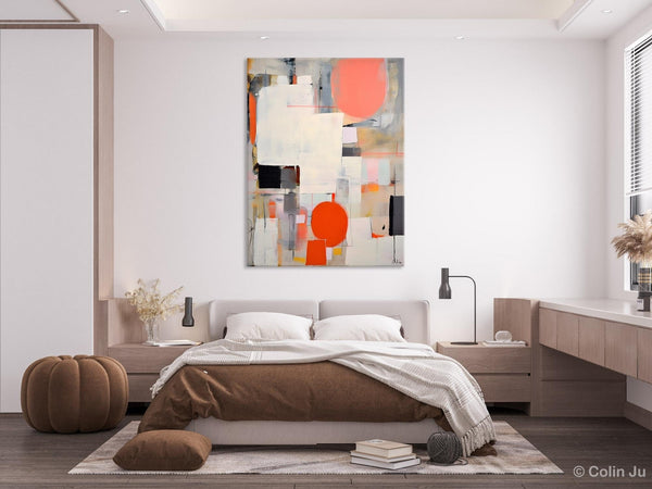 Acrylic Painting on Canvas, Contemporary Wall Art Paintings, Canvas Paintings for Bedroom, Extra Large Original Art, Buy Paintings Online-HomePaintingDecor