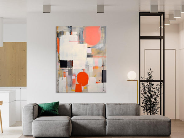 Acrylic Painting on Canvas, Contemporary Wall Art Paintings, Canvas Paintings for Bedroom, Extra Large Original Art, Buy Paintings Online-HomePaintingDecor