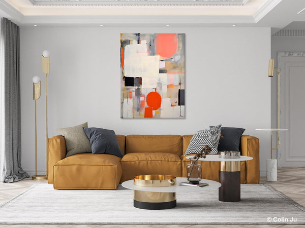 Acrylic Painting on Canvas, Contemporary Wall Art Paintings, Canvas Paintings for Bedroom, Extra Large Original Art, Buy Paintings Online-HomePaintingDecor