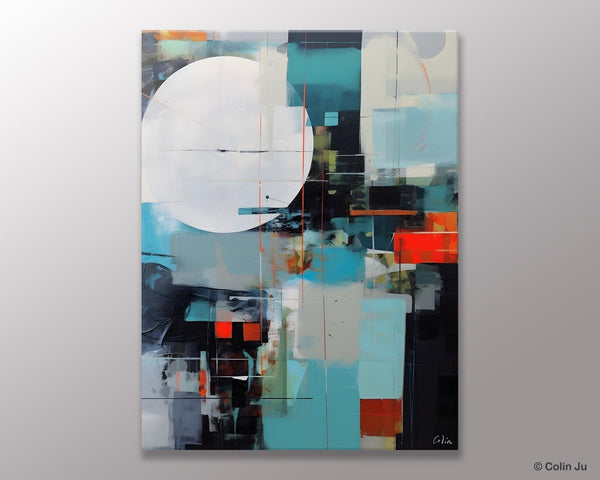 Large Contemporary Wall Art, Hand Painted Canvas Art, Modern Paintings, Extra Large Paintings for Living Room, Original Abstract Painting-HomePaintingDecor