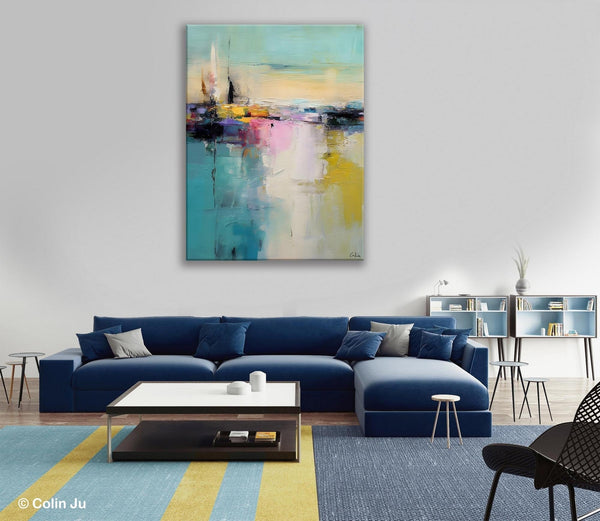 Heavy Texture Canvas Art, Abstract Paintings, Large Contemporary Wall Art, Extra Large Paintings for Living Room, Original Modern Painting-HomePaintingDecor