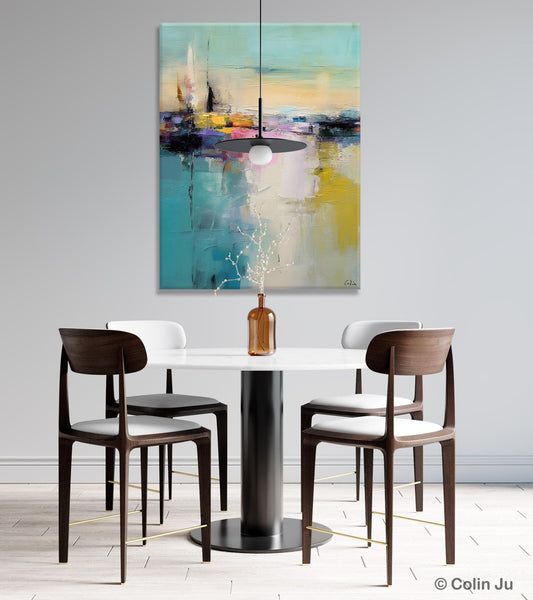 Heavy Texture Canvas Art, Abstract Paintings, Large Contemporary Wall Art, Extra Large Paintings for Living Room, Original Modern Painting-HomePaintingDecor