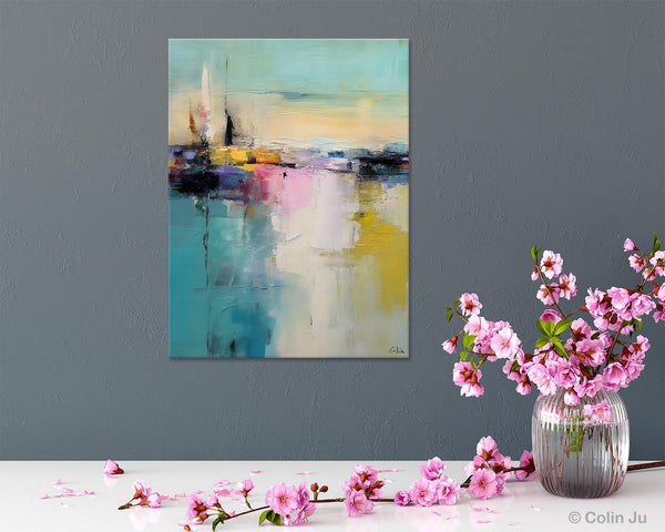 Heavy Texture Canvas Art, Abstract Paintings, Large Contemporary Wall Art, Extra Large Paintings for Living Room, Original Modern Painting-HomePaintingDecor