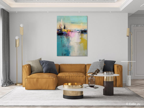 Heavy Texture Canvas Art, Abstract Paintings, Large Contemporary Wall Art, Extra Large Paintings for Living Room, Original Modern Painting-HomePaintingDecor
