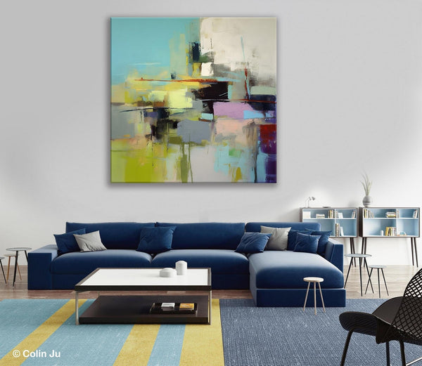 Original Modern Wall Art, Modern Canvas Paintings, Contemporary Canvas Art, Modern Acrylic Artwork, Large Abstract Painting for Bedroom-HomePaintingDecor