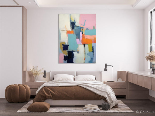 Contemporary Wall Art Paintings, Acrylic Painting on Canvas, Abstract Paintings for Bedroom, Extra Large Original Art, Buy Wall Art Online-HomePaintingDecor