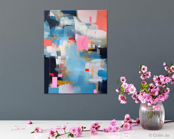 Modern Wall Paintings, Contemporary Painting on Canvas, Abstract Painting for Bedroom, Extra Large Original Acrylic Art, Buy Wall Art Online-HomePaintingDecor