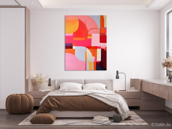 Contemporary Acrylic Painting on Canvas, Modern Wall Art Paintings, Canvas Paintings for Bedroom, Large Original Art, Buy Wall Art Online-HomePaintingDecor