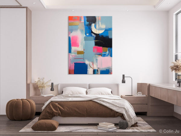 Large Painting Ideas for Living Room, Large Original Canvas Art, Contemporary Acrylic Painting on Canvas, Modern Abstract Wall Art Paintings-HomePaintingDecor