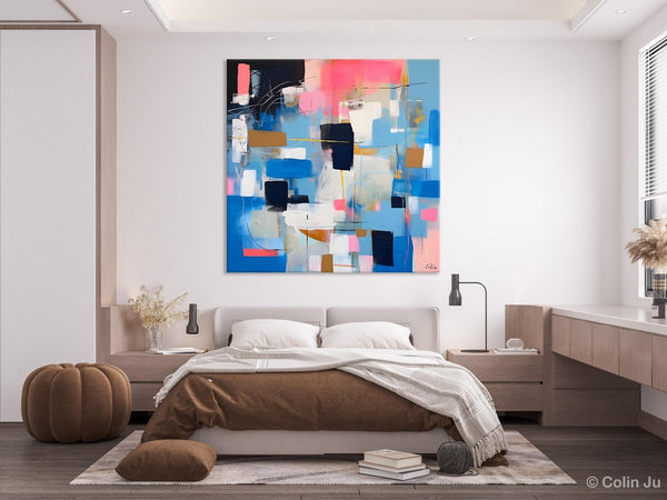Modern Canvas Paintings, Contemporary Canvas Art, Original Modern Wall Art, Modern Acrylic Artwork, Large Abstract Painting for Dining Room-HomePaintingDecor