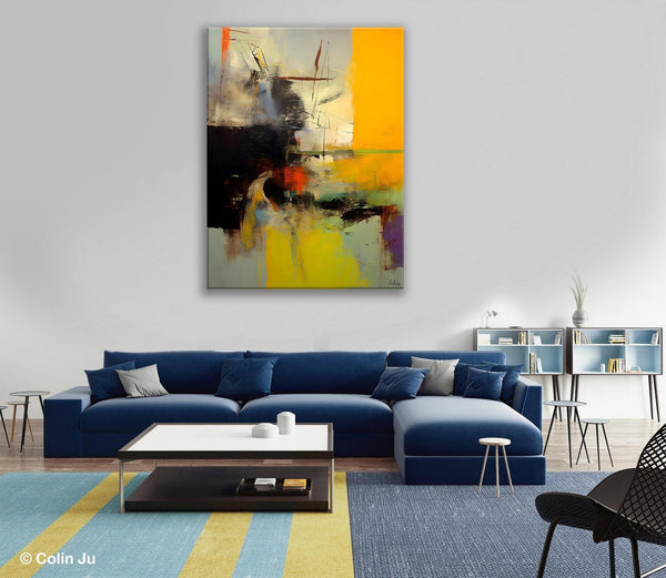 Large Wall Art Paintings for Living Room, Large Original Artwork, Contemporary Acrylic Painting on Canvas, Modern Canvas Art Paintings-HomePaintingDecor