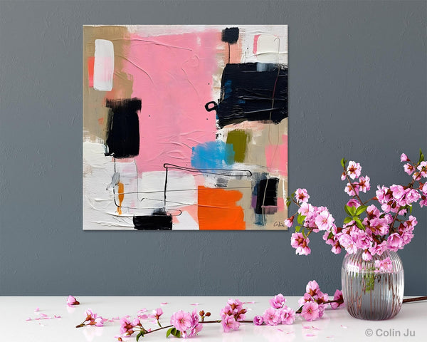 Modern Acrylic Artwork, Large Abstract Painting for Bedroom, Original Abstract Wall Art, Modern Canvas Paintings, Contemporary Canvas Art-HomePaintingDecor