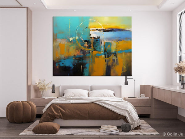 Oversized Canvas Paintings, Original Abstract Art, Hand Painted Canvas Art, Contemporary Acrylic Art, Huge Wall Art Ideas for Living Room-HomePaintingDecor