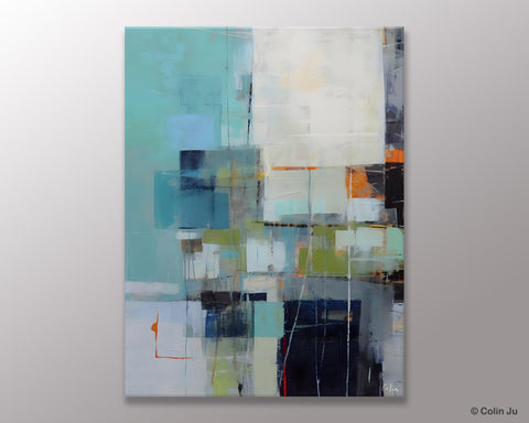 Canvas Paintings for Dining Room, Extra Large Modern Wall Art, Acrylic Painting on Canvas, Contemporary Painting, Original Abstract Painting-HomePaintingDecor