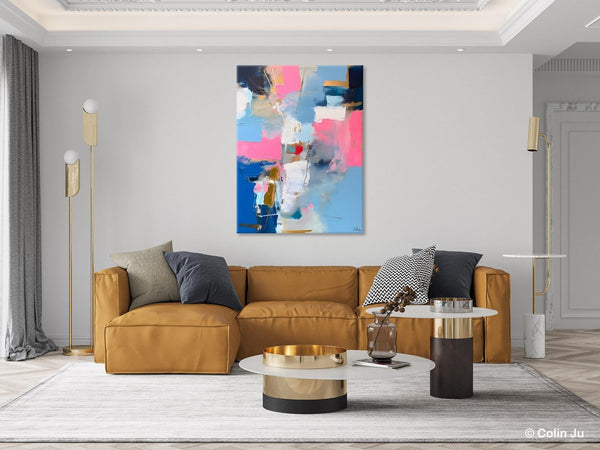 Large Art Painting for Living Room, Original Canvas Art, Contemporary Acrylic Painting on Canvas, Oversized Modern Abstract Wall Paintings-HomePaintingDecor