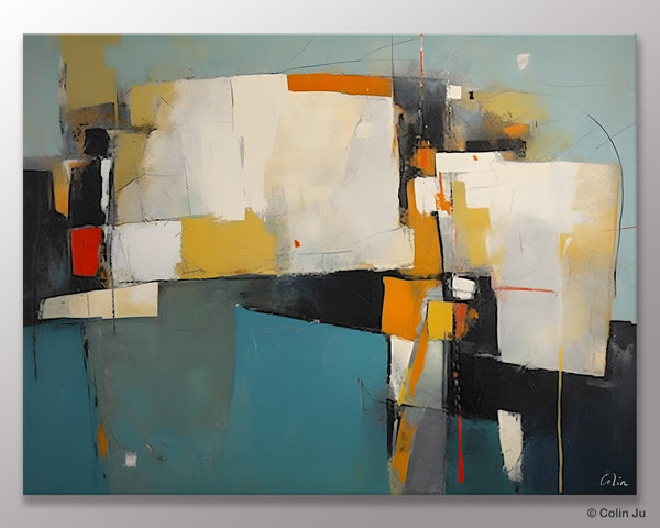 Hand Painted Canvas Art, Large Wall Art Ideas for Living Room, Oversized Canvas Paintings, Original Abstract Art, Contemporary Acrylic Art-HomePaintingDecor