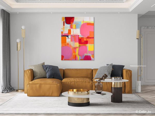 Large Contemporary Wall Art, Extra Large Paintings for Bedroom, Abstract Wall Paintings, Heavy Texture Canvas Art, Original Modern Painting-HomePaintingDecor