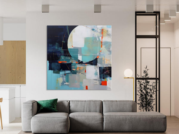 Large Abstract Painting for Bedroom, Modern Acrylic Artwork, Original Abstract Wall Art, Modern Canvas Paintings, Contemporary Canvas Art-HomePaintingDecor