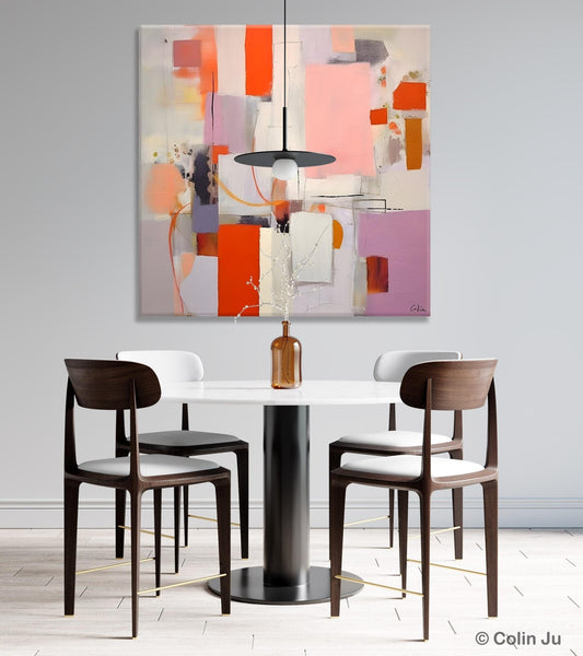 Original Abstract Wall Art, Modern Canvas Paintings, Large Abstract Painting for Bedroom, Modern Acrylic Artwork, Contemporary Canvas Art-HomePaintingDecor