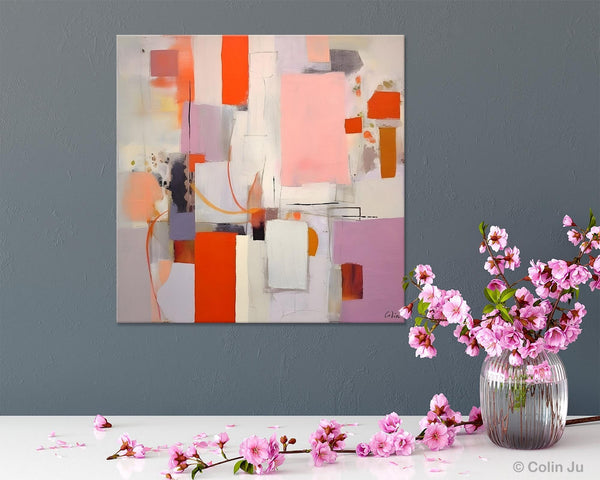 Original Abstract Wall Art, Modern Canvas Paintings, Large Abstract Painting for Bedroom, Modern Acrylic Artwork, Contemporary Canvas Art-HomePaintingDecor