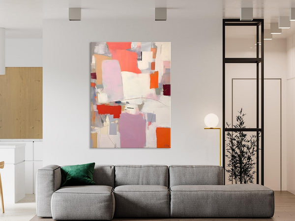 Contemporary Acrylic Painting on Canvas, Large Wall Art Painting for Bedroom, Original Canvas Art, Oversized Modern Abstract Wall Paintings-HomePaintingDecor