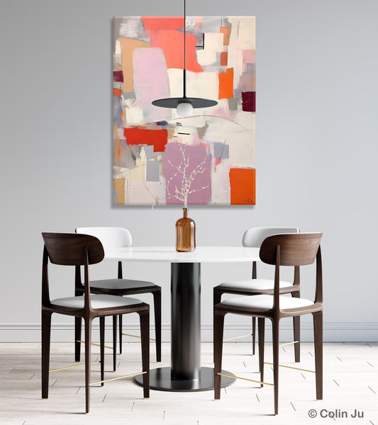 Contemporary Acrylic Painting on Canvas, Large Wall Art Painting for Bedroom, Original Canvas Art, Oversized Modern Abstract Wall Paintings-HomePaintingDecor