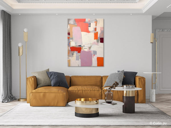 Contemporary Acrylic Painting on Canvas, Large Wall Art Painting for Bedroom, Original Canvas Art, Oversized Modern Abstract Wall Paintings-HomePaintingDecor