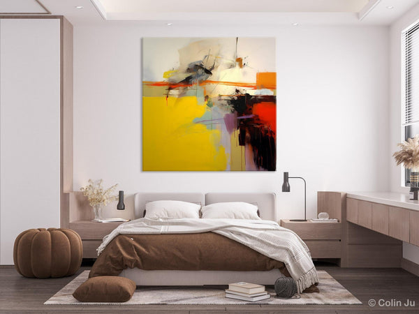 Modern Canvas Art Paintings, Contemporary Canvas Art, Original Modern Wall Art, Modern Acrylic Artwork, Large Abstract Paintings for Bedroom-HomePaintingDecor