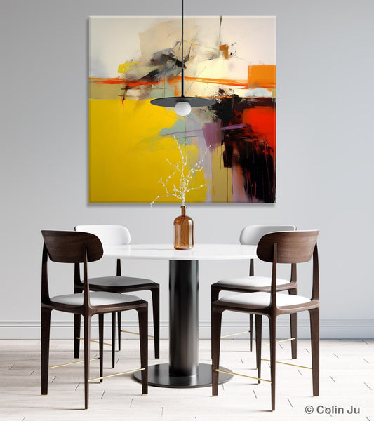 Modern Canvas Art Paintings, Contemporary Canvas Art, Original Modern Wall Art, Modern Acrylic Artwork, Large Abstract Paintings for Bedroom-HomePaintingDecor