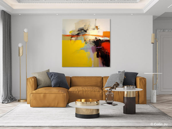 Modern Canvas Art Paintings, Contemporary Canvas Art, Original Modern Wall Art, Modern Acrylic Artwork, Large Abstract Paintings for Bedroom-HomePaintingDecor