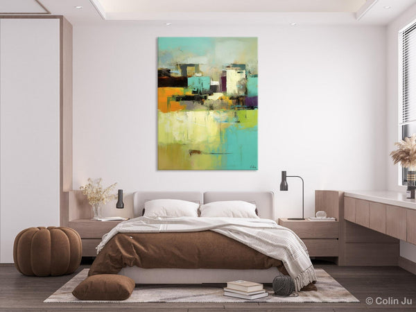 Contemporary Wall Art Paintings, Abstract Wall Paintings, Extra Large Paintings for Dining Room, Hand Painted Canvas Art, Original Artowrk-HomePaintingDecor