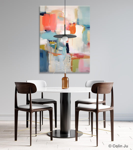Large Wall Art Painting for Bedroom, Original Canvas Art, Contemporary Acrylic Painting on Canvas, Oversized Modern Abstract Wall Paintings-HomePaintingDecor
