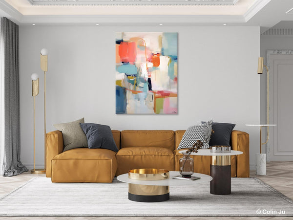 Large Wall Art Painting for Bedroom, Original Canvas Art, Contemporary Acrylic Painting on Canvas, Oversized Modern Abstract Wall Paintings-HomePaintingDecor