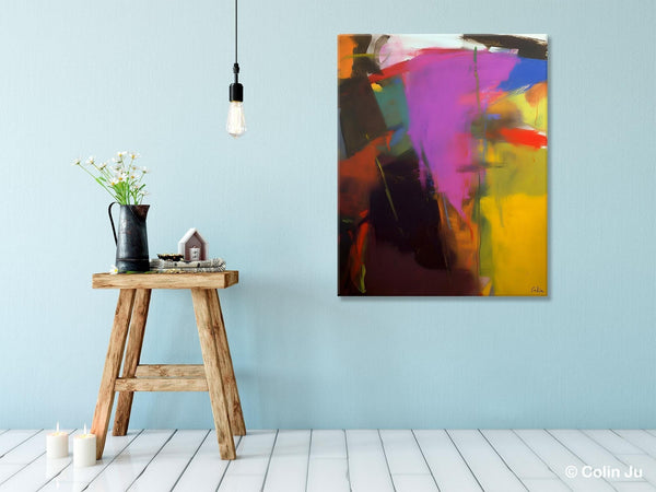 Large Original Abstract Wall Art, Contemporary Acrylic Paintings, Extra Large Abstract Painting for Dining Room, Abstract Painting on Canvas-HomePaintingDecor