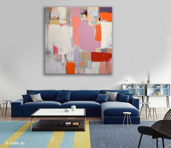 Modern Acrylic Paintings, Original Modern Paintings, Contemporary Canvas Art for Living Room, Extra Large Abstract Paintings on Canvas-HomePaintingDecor