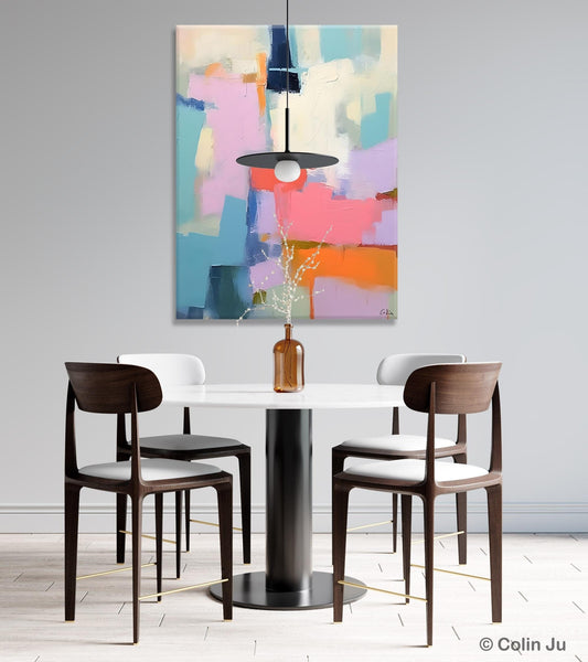 Contemporary Paintings on Canvas, Large Wall Art Painting for Dining Room, Original Abstract Wall Art, Oversized Abstract Wall Art Paintings-HomePaintingDecor