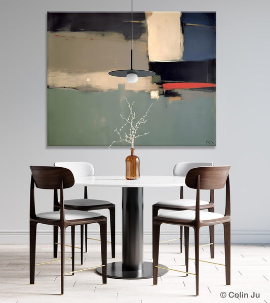 Contemporary Acrylic Paintings, Extra Large Abstract Painting for Living Room, Large Original Abstract Wall Art, Abstract Painting on Canvas-HomePaintingDecor