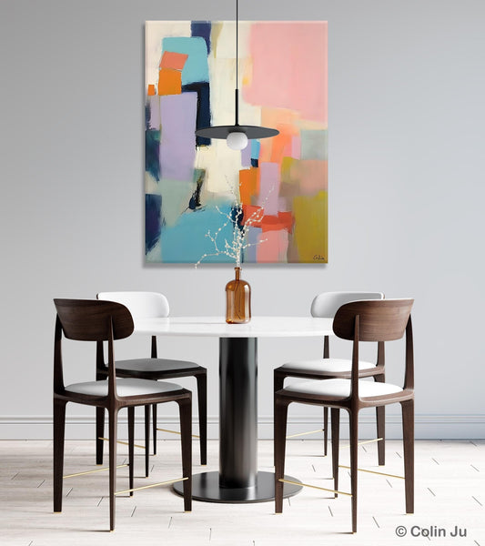 Contemporary Painting on Canvas, Large Wall Art Paintings, Simple Modern Art, Original Abstract Wall Art for sale, Simple Abstract Paintings-HomePaintingDecor