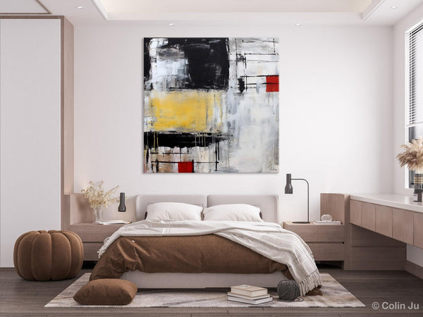 Original Modern Acrylic Artwork, Extra Large Abstract Paintings for Dining Room, Modern Canvas Art Paintings, Abstract Wall Art for Bedroom-HomePaintingDecor