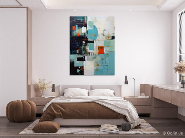 Contemporary Acrylic Painting on Canvas, Large Wall Art Painting for Bedroom, Original Canvas Art, Oversized Modern Abstract Wall Paintings-HomePaintingDecor