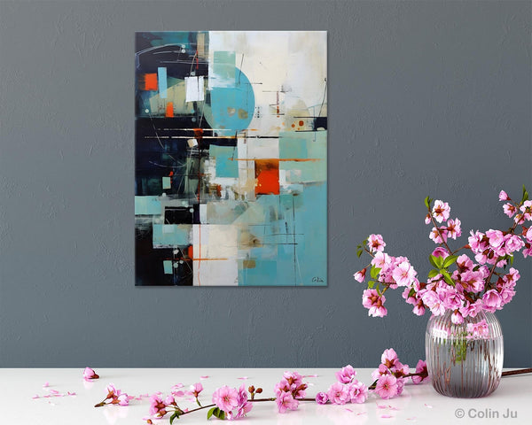 Contemporary Acrylic Painting on Canvas, Large Wall Art Painting for Bedroom, Original Canvas Art, Oversized Modern Abstract Wall Paintings-HomePaintingDecor