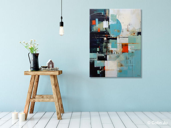 Contemporary Acrylic Painting on Canvas, Large Wall Art Painting for Bedroom, Original Canvas Art, Oversized Modern Abstract Wall Paintings-HomePaintingDecor