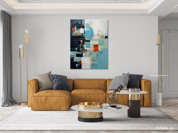 Contemporary Acrylic Painting on Canvas, Large Wall Art Painting for Bedroom, Original Canvas Art, Oversized Modern Abstract Wall Paintings-HomePaintingDecor