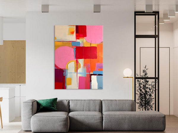 Large Wall Art Painting for Living Room, Large Modern Canvas Wall Paintings, Original Abstract Art, Contemporary Acrylic Painting on Canvas-HomePaintingDecor