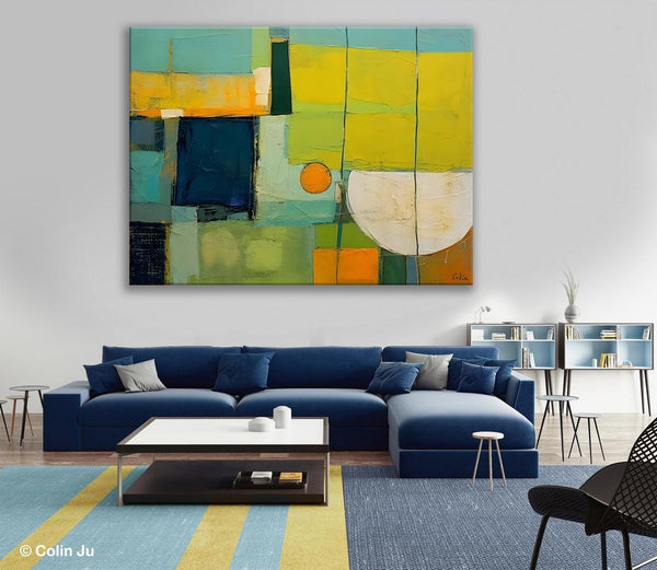 Contemporary Acrylic Paintings, Hand Painted Original Canvas Wall Art, Large Canvas Art Painting for Bedroom, Huge Modern Abstract Paintings-HomePaintingDecor