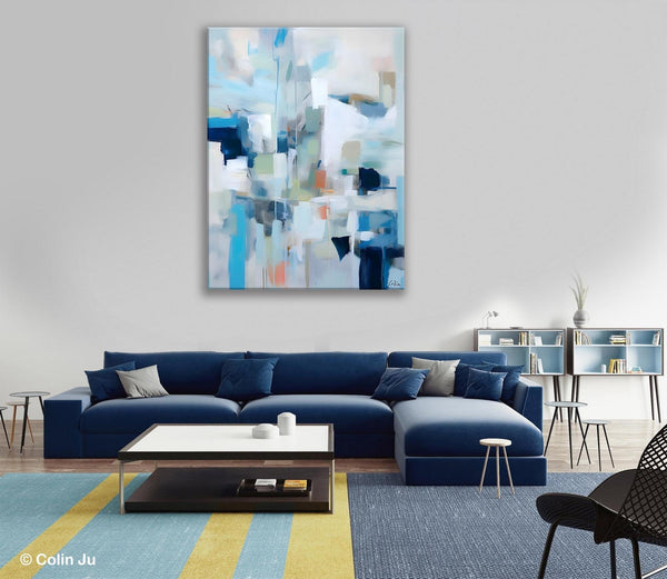 Large Modern Canvas Wall Paintings, Original Abstract Art, Hand Painted Acrylic Painting on Canvas, Large Wall Art Painting for Dining Room-HomePaintingDecor