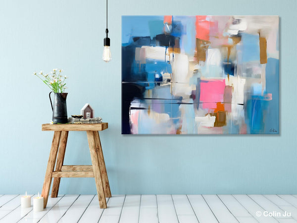 Large Wall Art Paintings, Simple Canvas Art, Contemporary Painting on Canvas, Original Canvas Wall Art for sale, Simple Abstract Paintings-HomePaintingDecor