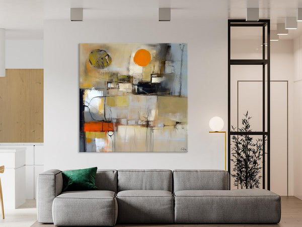 Large Abstract Art for Bedroom, Simple Modern Acrylic Art, Modern Original Abstract Art, Canvas Paintings for Sale, Contemporary Canvas Art-HomePaintingDecor