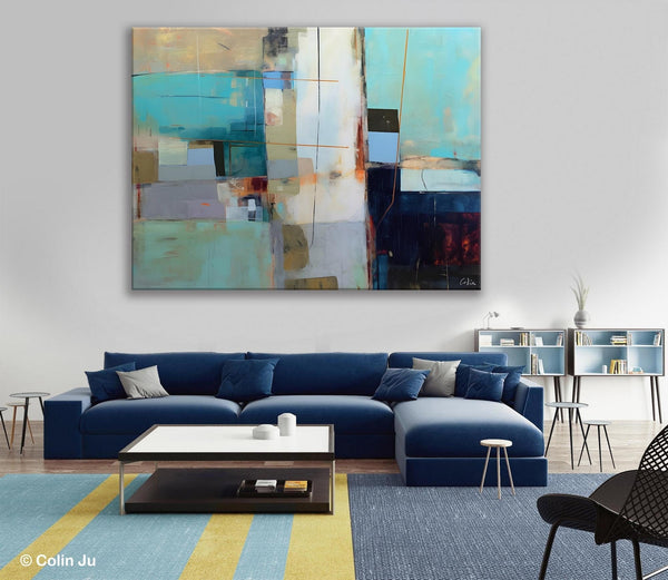 Hand Painted Original Canvas Wall Art, Large Canvas Art Painting for Bedroom, Huge Modern Abstract Paintings, Contemporary Acrylic Paintings-HomePaintingDecor